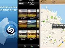 Mises à jour : Twitter, Shazam, Localiser mon iPhone