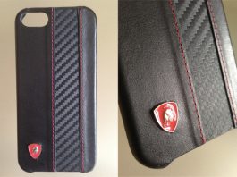 Test accessoire : Coque iPhone 5 Lamborghini Smooth Leather en cuir véritable