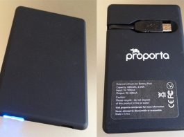 Test accessoire : Chargeur portable de secours Pocket Power de Proporta