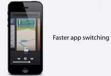 Nouveau concept iOS 7 du dock multitâche en vidéo