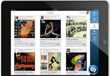 Shazam dévoile la nouvelle version de son application pour iPad