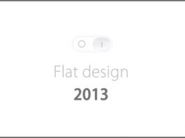 Nouveau concept iOS 7 avec une interface très plate et plus