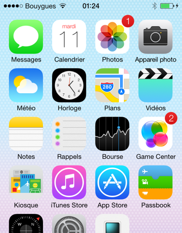 Télécharger et Installer l’iOS 7 bêta 1