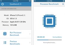 GeekBench 3 est disponible sur l’App Store : Mesurez les performances de votre iPhone/iPad