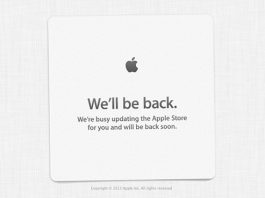 Apple Store en ligne fermé : L’iPhone 5S arrive bientôt !