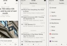 Reeder : Le lecteur RSS débarque en version 2 compatible iPad