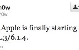 Les firmwares iOS 6.1.3/iOS 6.1.4 ne sont plus signés par Apple