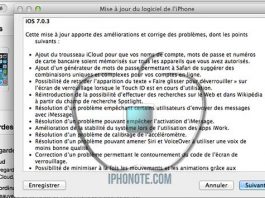 iOS 7.0.3 : Correction du problème de calibrage de l’accéléromètre et plus
