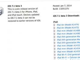 iOS 7.1 bêta 3 : Liste de toutes les nouveautés