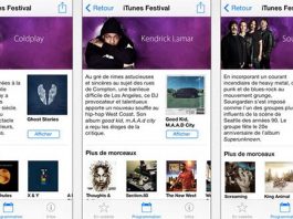 Apple met à jour iTunes Festival pour SXSW et iOS 7