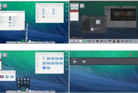 Skin Pack OS X Mavericks : Le thème Mac est mis à jour pour Windows 8.1, 8 et 7