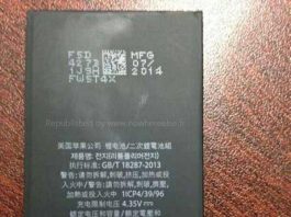 Batterie iPhone 6 : des fuites révèlent une capacité de 1810mAh