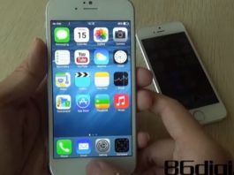 Vidéo du clone iPhone 6 fonctionnant sous Android KitKat au style iOS 7