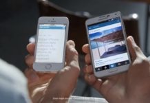 Samsung vante le grand écran du Galaxy S5 aux détriments des utilisateurs d’iPhone