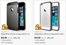 Spigen vend déjà ses coques iPhone 6 sur Ebay
