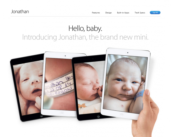 un-ancien-employe-dapple-annonce-la-naissance-de-son-fils-a-la-maniere-d-apple-avec-son-ipad-mini_2