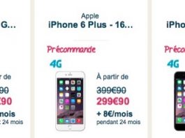 Bouygues propose les précommandes d’iPhone 6