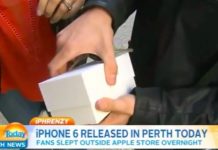 Et hop ! Un iPhone 6 tout neuf à terre !