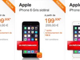 Orange, SFR et Sosh : Les précommandes iPhone 6 sont disponibles