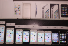 Test de vitesse des iPhone 6 à l’iPhone 2G original