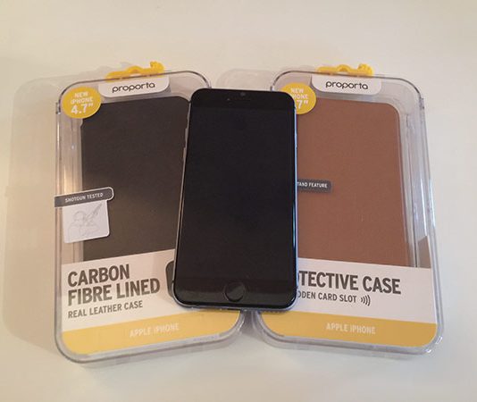 Nouvelles coques iPhone 6 et une protection d’écran sans bulles