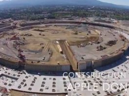 Visite du Campus 2 d’Apple depuis un drone