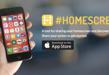 #Homescreen partage facilement votre écran d’accueil sur Twitter et plus