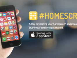#Homescreen partage facilement votre écran d’accueil sur Twitter et plus