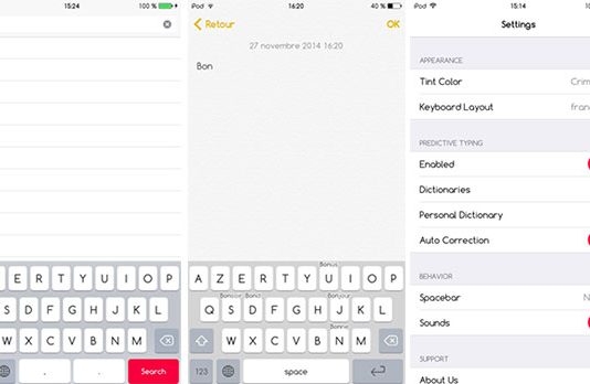 Présentation du clavier Crismon Keyboard, la prédiction de mots sous un autre regard