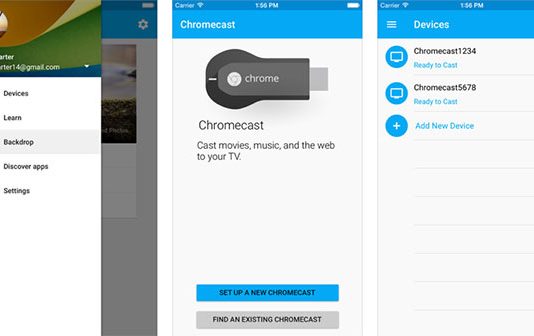 Google met à jour son app Chromecast : Nouvelle apparence ‘matériel’ et soutien des iPhone 6