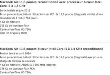 Refurb Store : MacBook Air dès 889€ – iMac à 1099€ – MacBook Pro à 919€ et Mac Pro