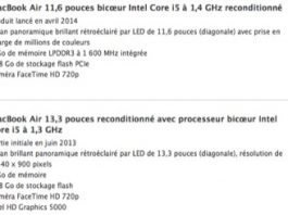 Refurb Store : iMac dès 929€, Macbook Air dès 749€, et iPad dès 226€