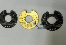 Apple Watch : la vitre tactile et la carte mère circulaire en pièces détachées