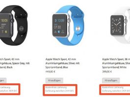 Apple Watch : Des livraisons retardées entre 4 à 6 semaines après sa sortie