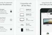 Knock peut désormais déverrouiller votre Mac depuis l’Apple Watch