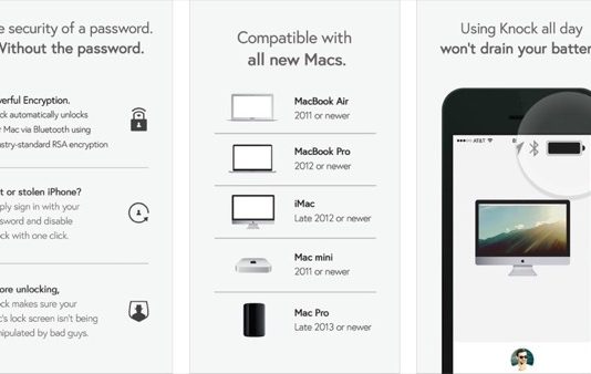 Knock peut désormais déverrouiller votre Mac depuis l’Apple Watch