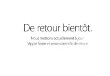 Les Apple Store en ligne sont fermés !