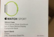 Voici à quoi ressemblent les boîtes des Apple Watch Sport