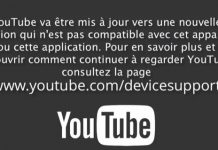 Youtube n’est plus disponible pour certains appareils iOS plus anciens et l’Apple TV