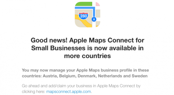 apple-ajoute-5-nouveaux-pays-a-maps-connect