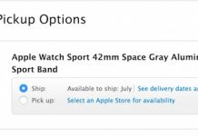 Apple permettra bientôt de récupérer son Apple Watch magasin