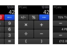 PCalc supporte maintenant l’Apple Watch