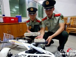 Vol de 18 iPhone 6 Plus cachés dans un cadre de vélo provenant de l’usine de production à Shenzhen