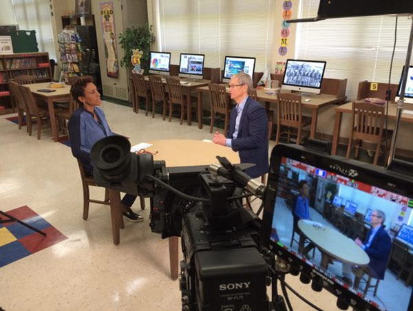 Tim Cook parlera d'éducation à l'émission « Good Morning America