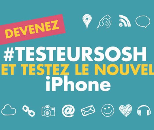 L’iPhone 6s est disponible en test chez Sosh !