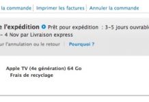 L’Apple TV se prépare à l’expédition !