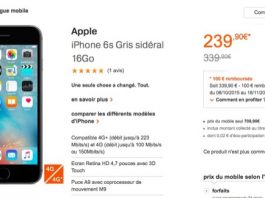 Orange et Sosh ne commercialiseraient plus certains iPhone 6s et 6s Plus ?