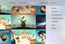 Apple TV : L’App Store se dote de nouvelles catégories