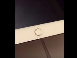 #Insolite : Quand un iPad Pro argent embarque un bouton Touch ID doré !