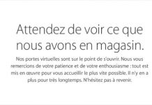 Apple ferme ses stores en ligne !